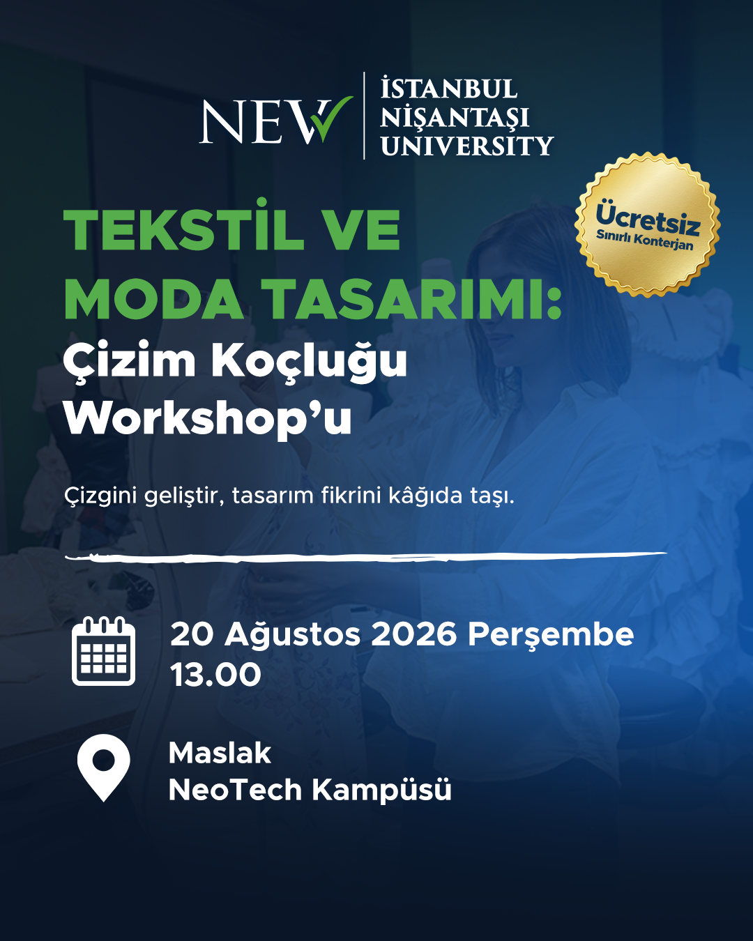 Tekstil ve Moda Tasarımı: Çizim Koçluğu